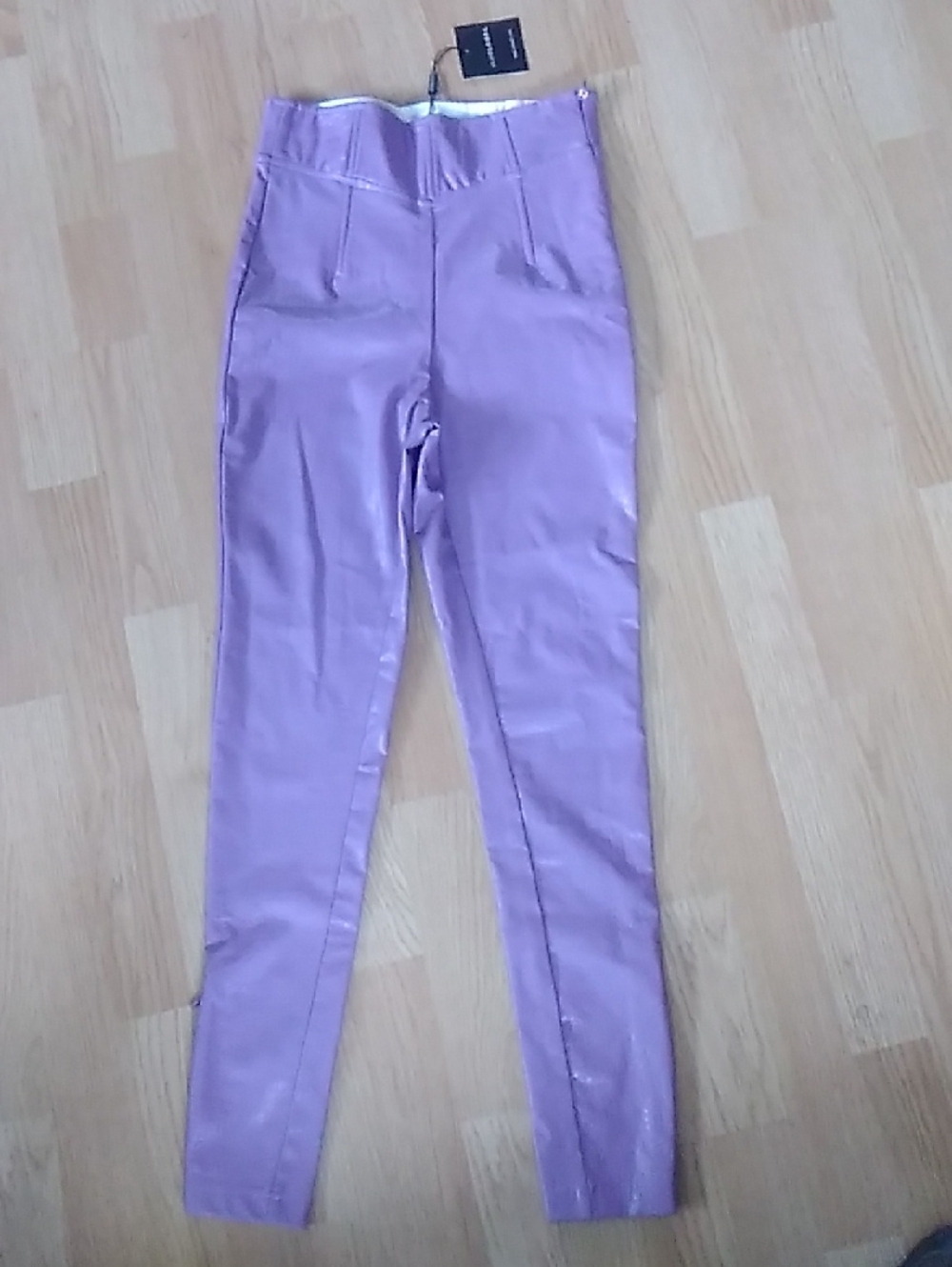 JLUXLABEL Lavender High-Rise Skinny Pants